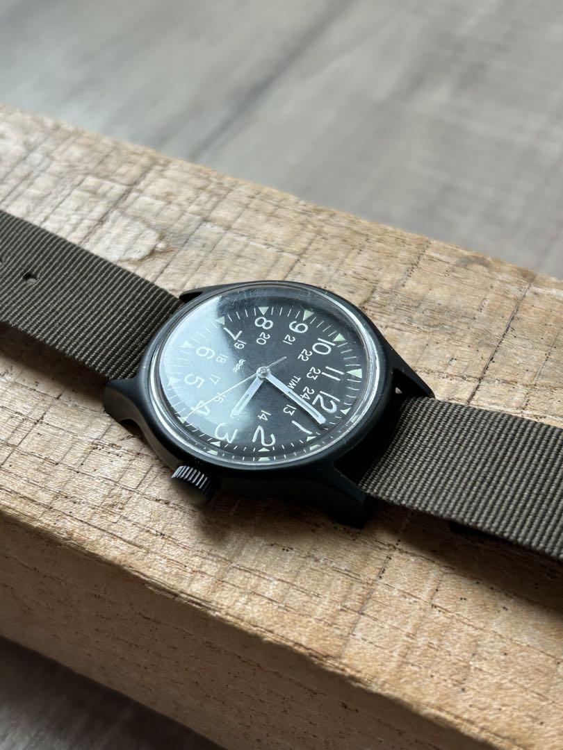 【TIMEX】CAMPER SS 電池新品 ステンレスモデル