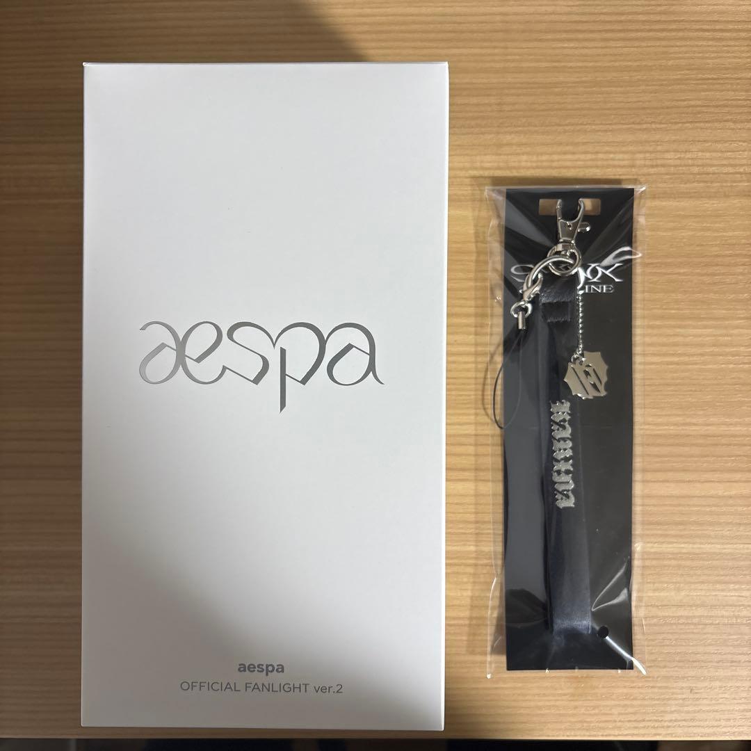 aespa ペンライト＋カリナペンライトストラップ