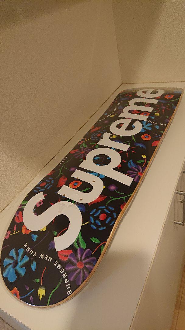 Supreme スケーボー デッキ 花柄 インテリア シュプリーム