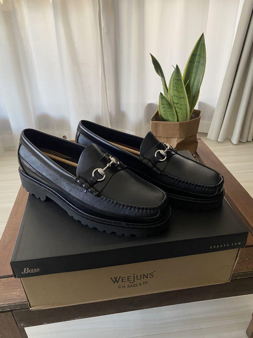 靴 GH Bass Weejuns 90 Lincoln Canoe Moc