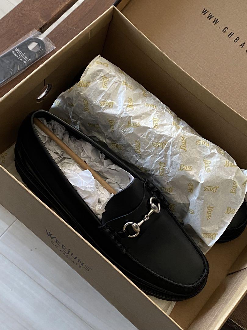 靴 GH Bass Weejuns 90 Lincoln Canoe Moc