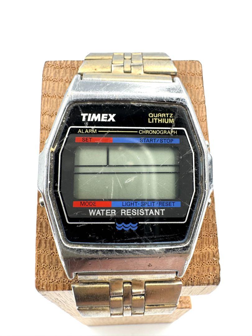 ジャンク TIMEX デジタル腕時計 A3375