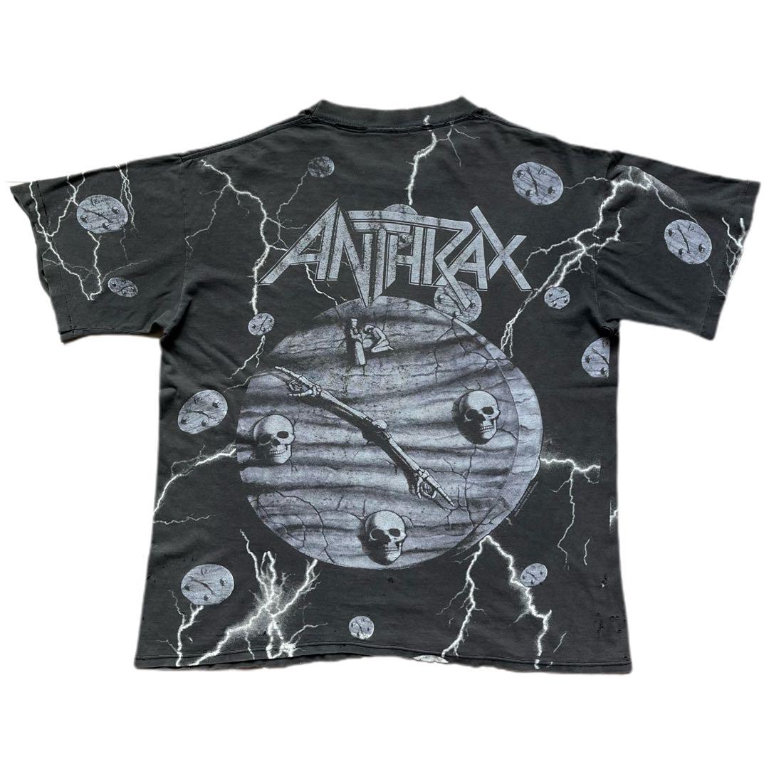 90s Anthrax skull フェード Boro greatland