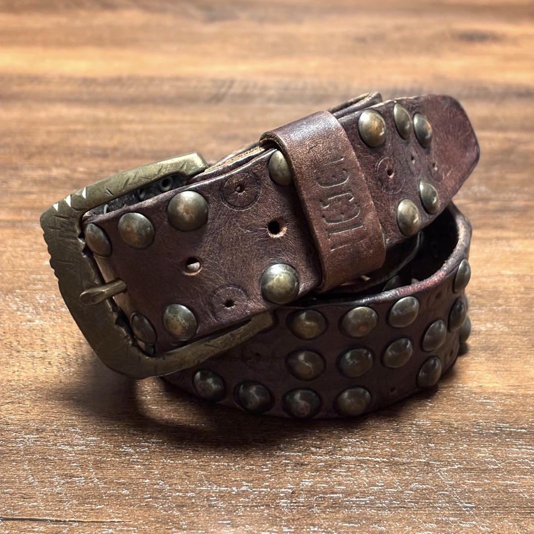 【DIESELディーゼル】牛革 ベルト 85cm MADE IN ITALY