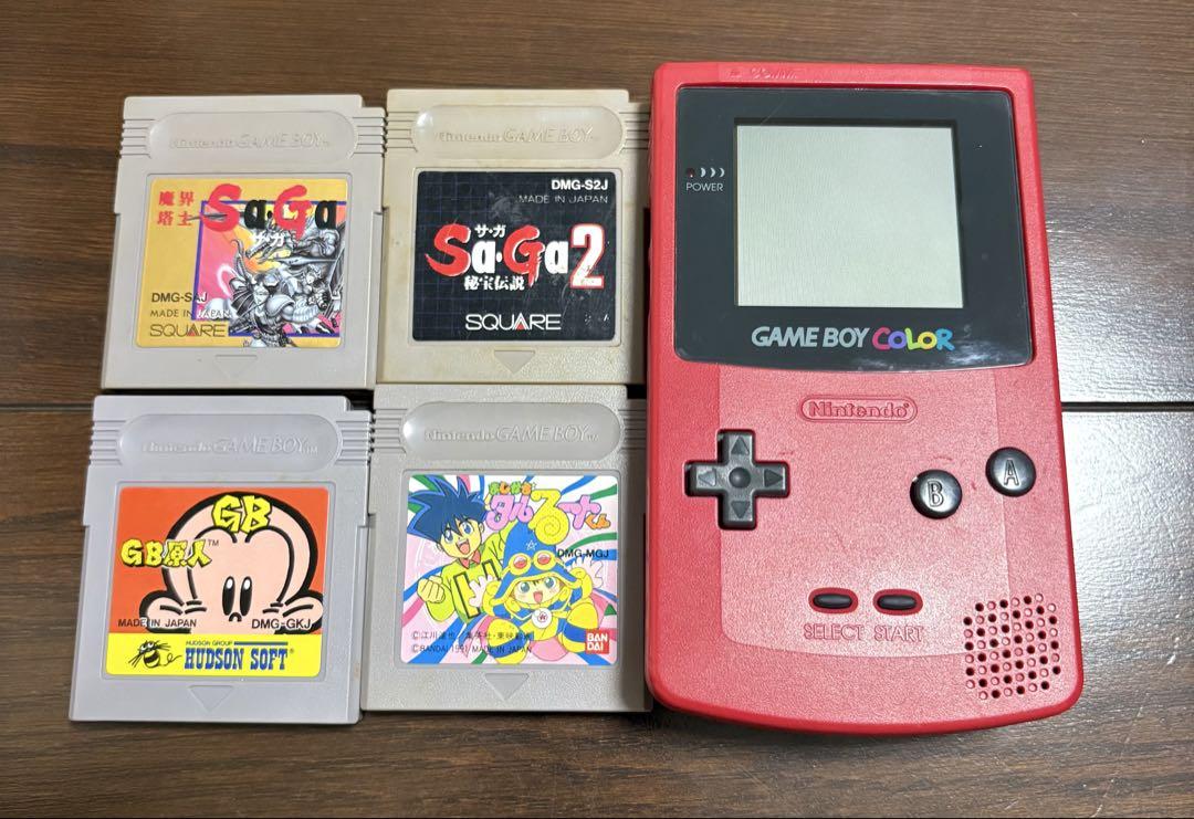 ゲームボーイカラー　ソフトセット売り！（送料込み） 動作確認済】ゲームボーイカラー ソフトセット - メルカリ