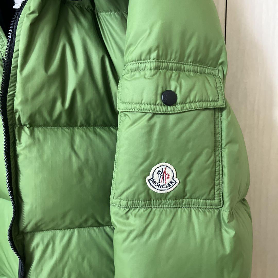 ヴィンテージ MONCLER グリーン ダウンジャケット サイズ1
