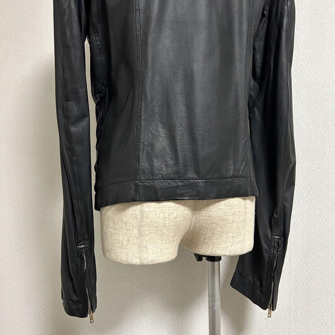 Rick Owens リックオウエンス ベビーカーフレザージャケット