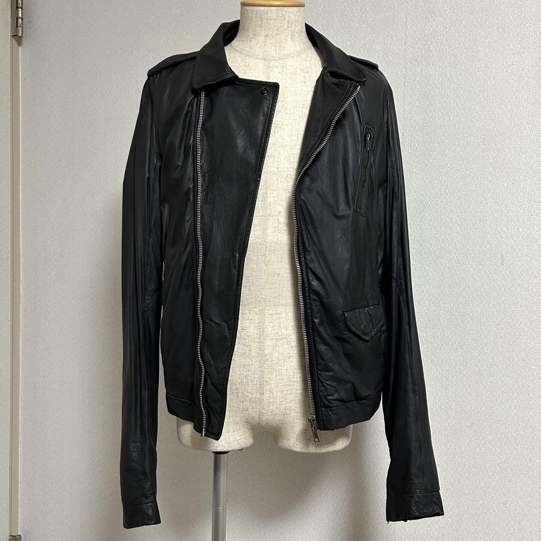 Rick Owens リックオウエンス ベビーカーフレザージャケット