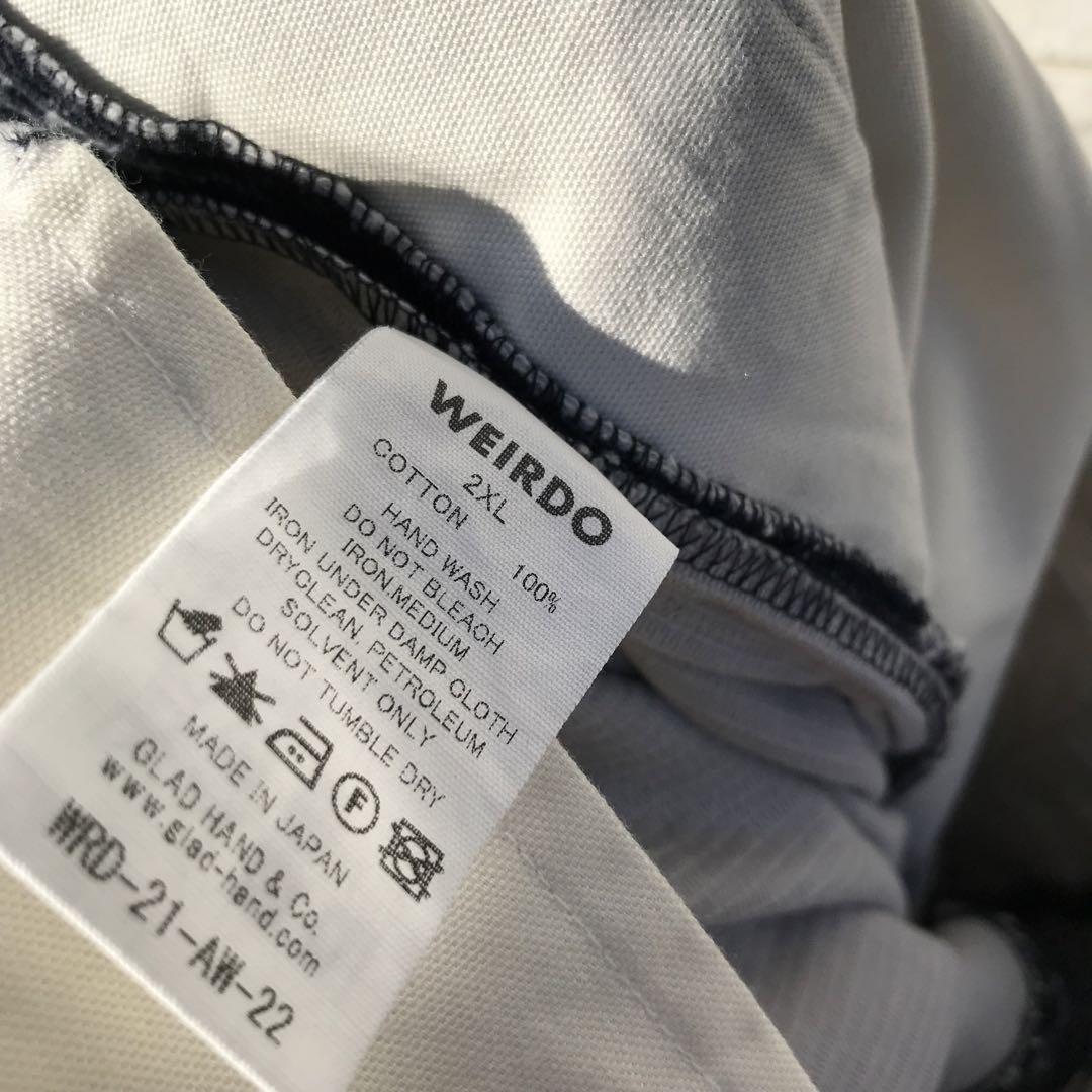タグ付き未使用！ウィアード　パンツ　ネイビー　2XL  コーデュロイ