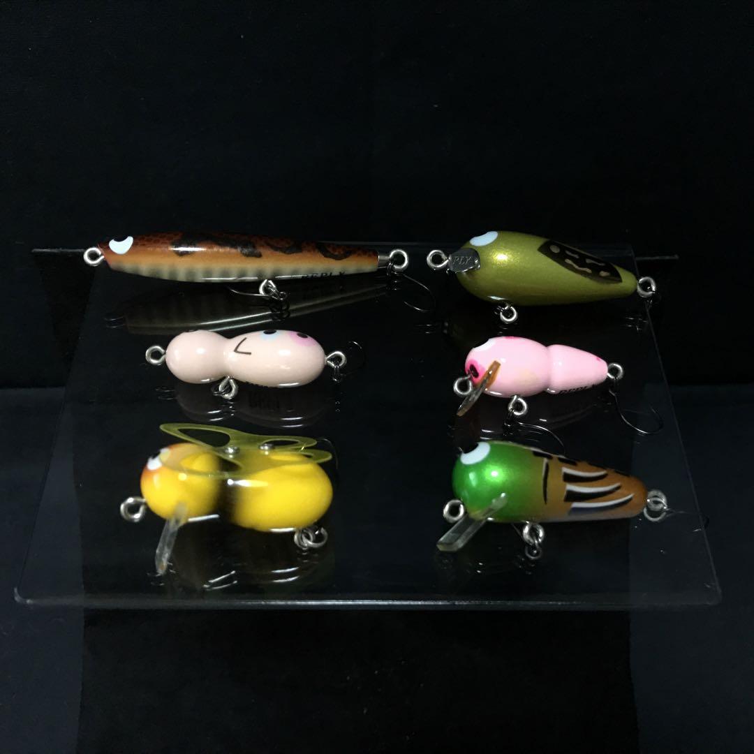 匿名配送】REPLY リプライ ルアー 生き物シリーズ 6個セット(A
