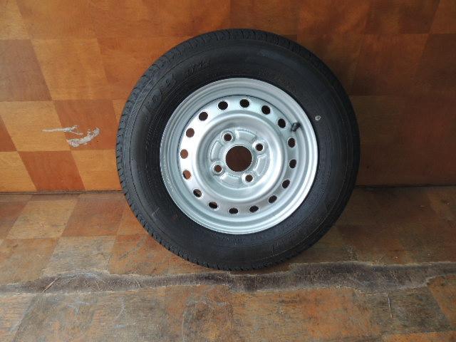 T303　145/80R12 LT　ヨコハマ　1本　ホイール付き　自家塗装