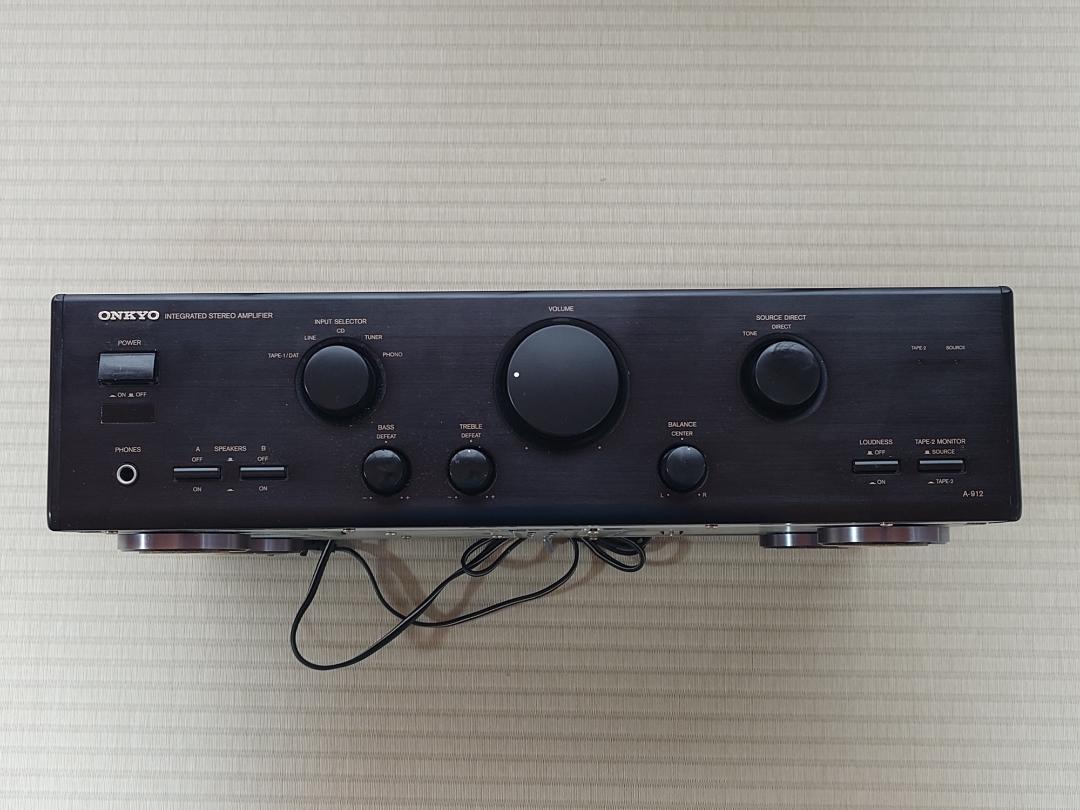 中古】ONKYO プリメインアンプ A-912 - メルカリ