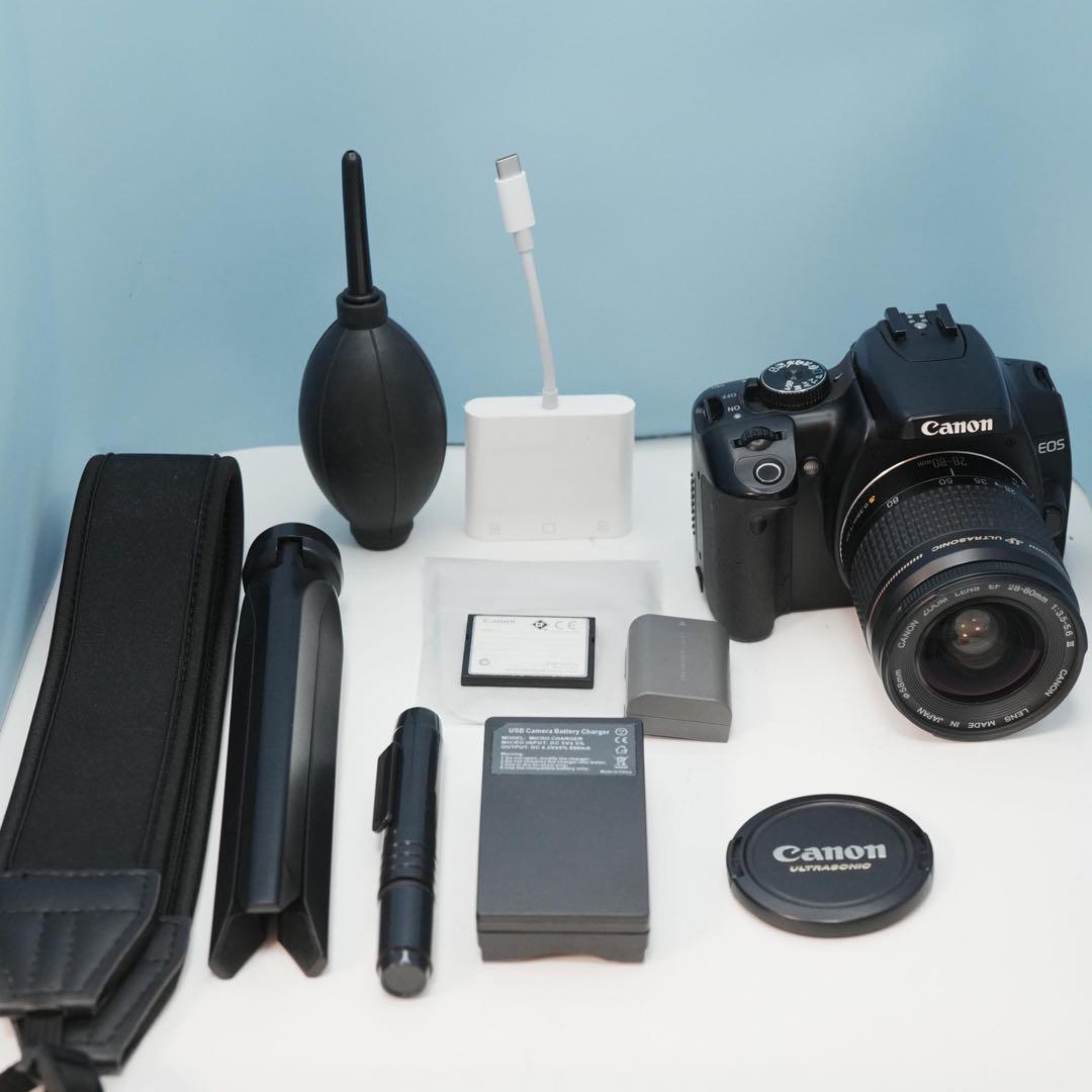 Canon EOS kiss Digital X 一眼レフ 極美品 a4611