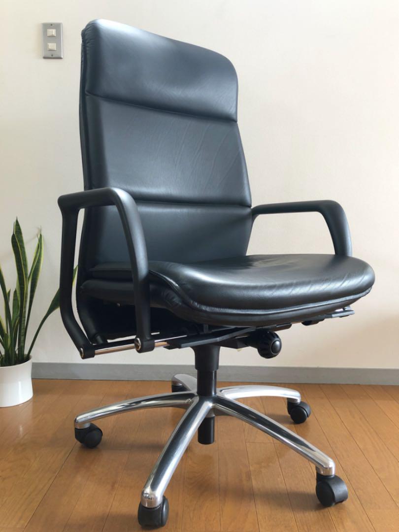 Biplax リデル本革エグゼクティブチェア　定価22.5万