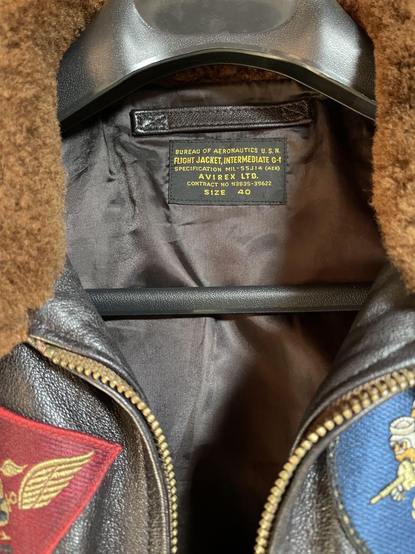 ジャケット・アウター AVIREX G-1 TOPGUN SIZE40