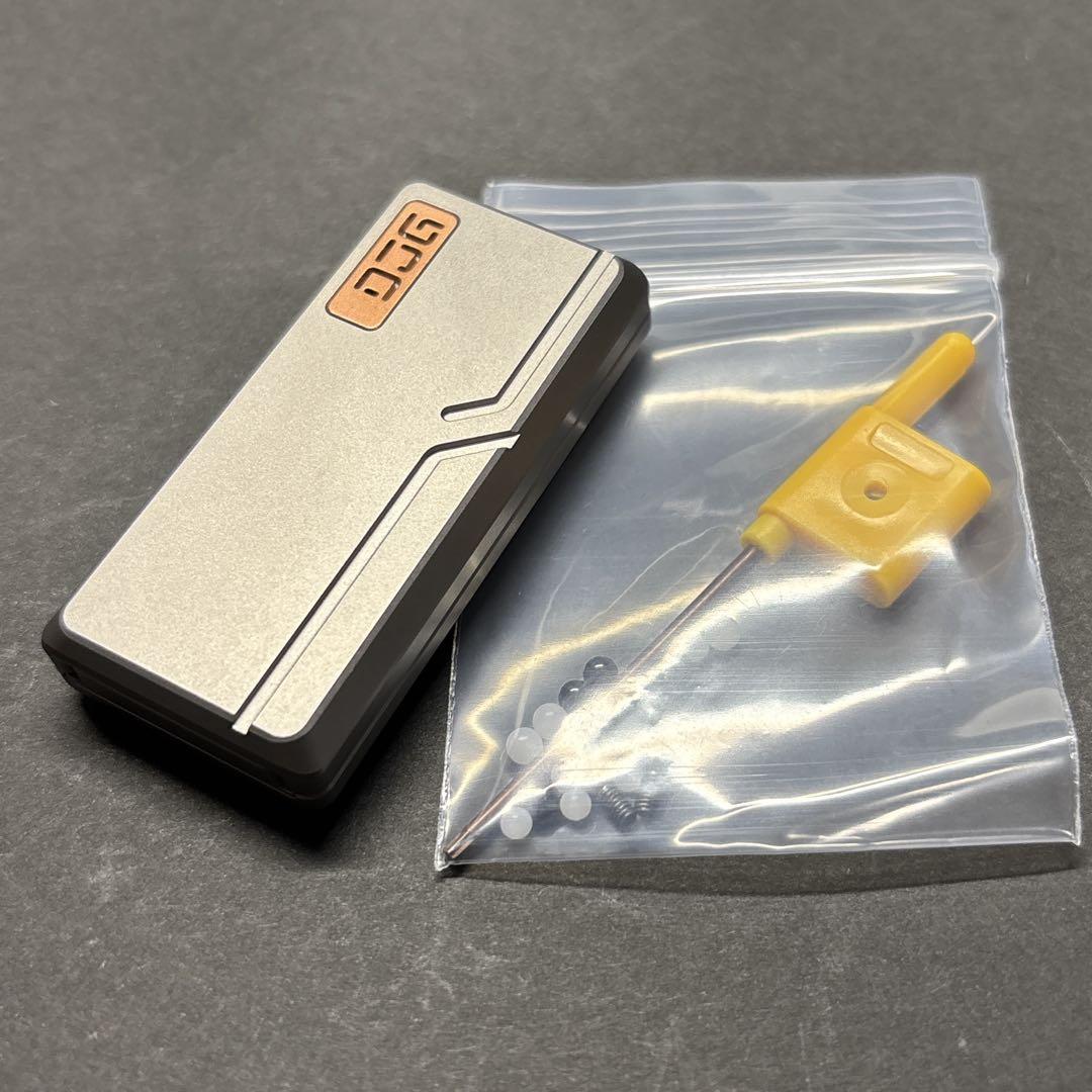 チタン製 DJG フィジェットトイ　フィジェット　EDC ハンドスピナー チタン製 DJG 音叉内蔵 フィジェットトイ EDC ハンドスピナー