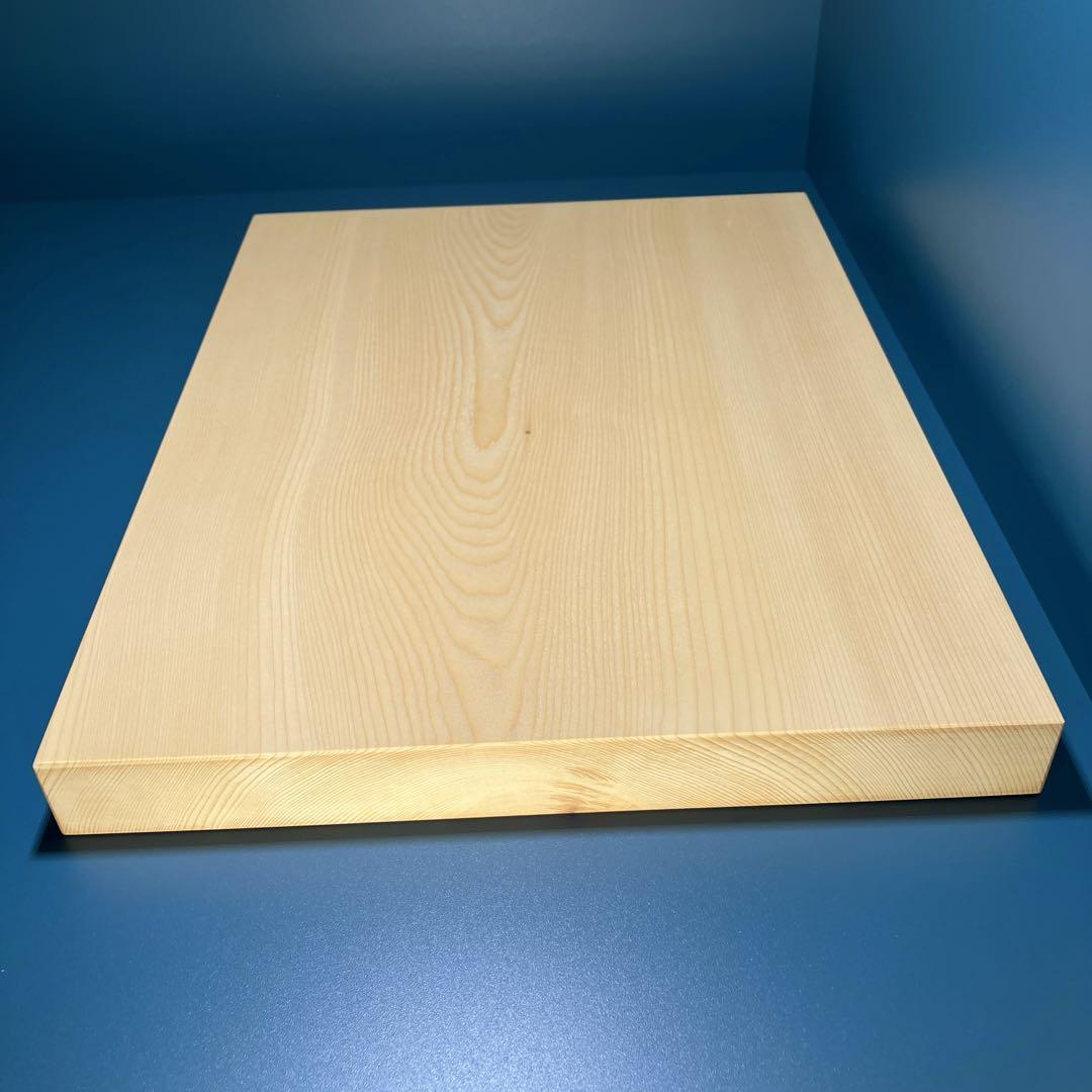 日向産　本榧　まな板　幅広サイズ　一枚板　木　新品　(C63)