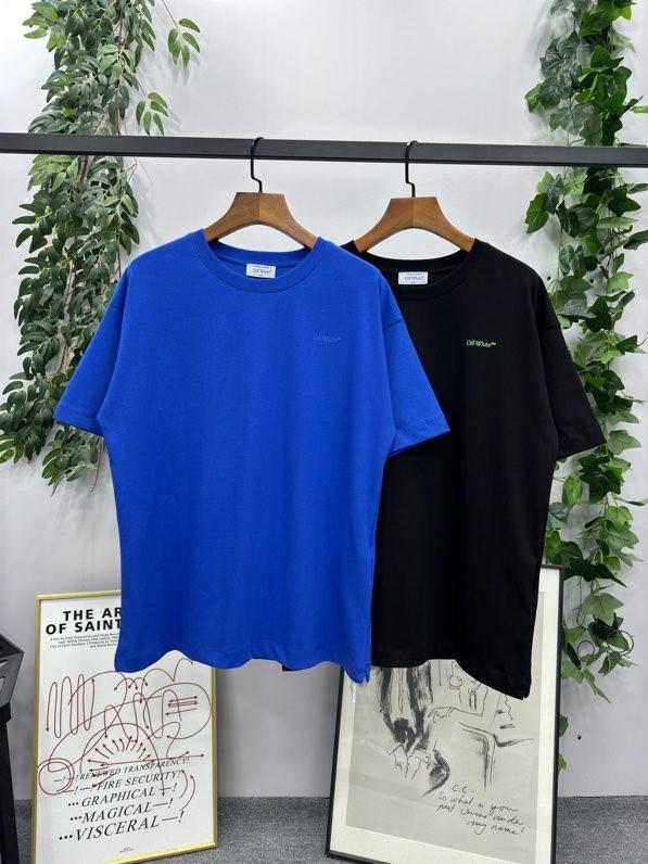 新品 off whiteの新作半袖Tシャツ 男女兼用 未使用