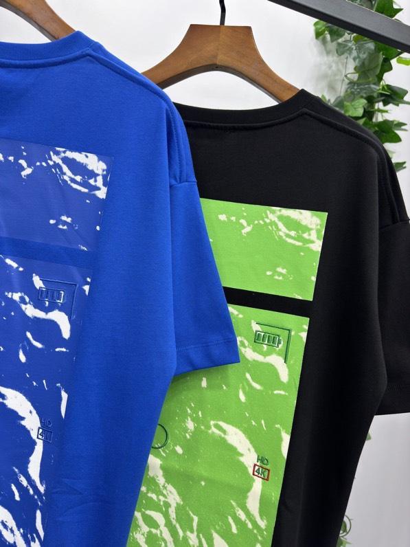 新品 off whiteの新作半袖Tシャツ 男女兼用 未使用