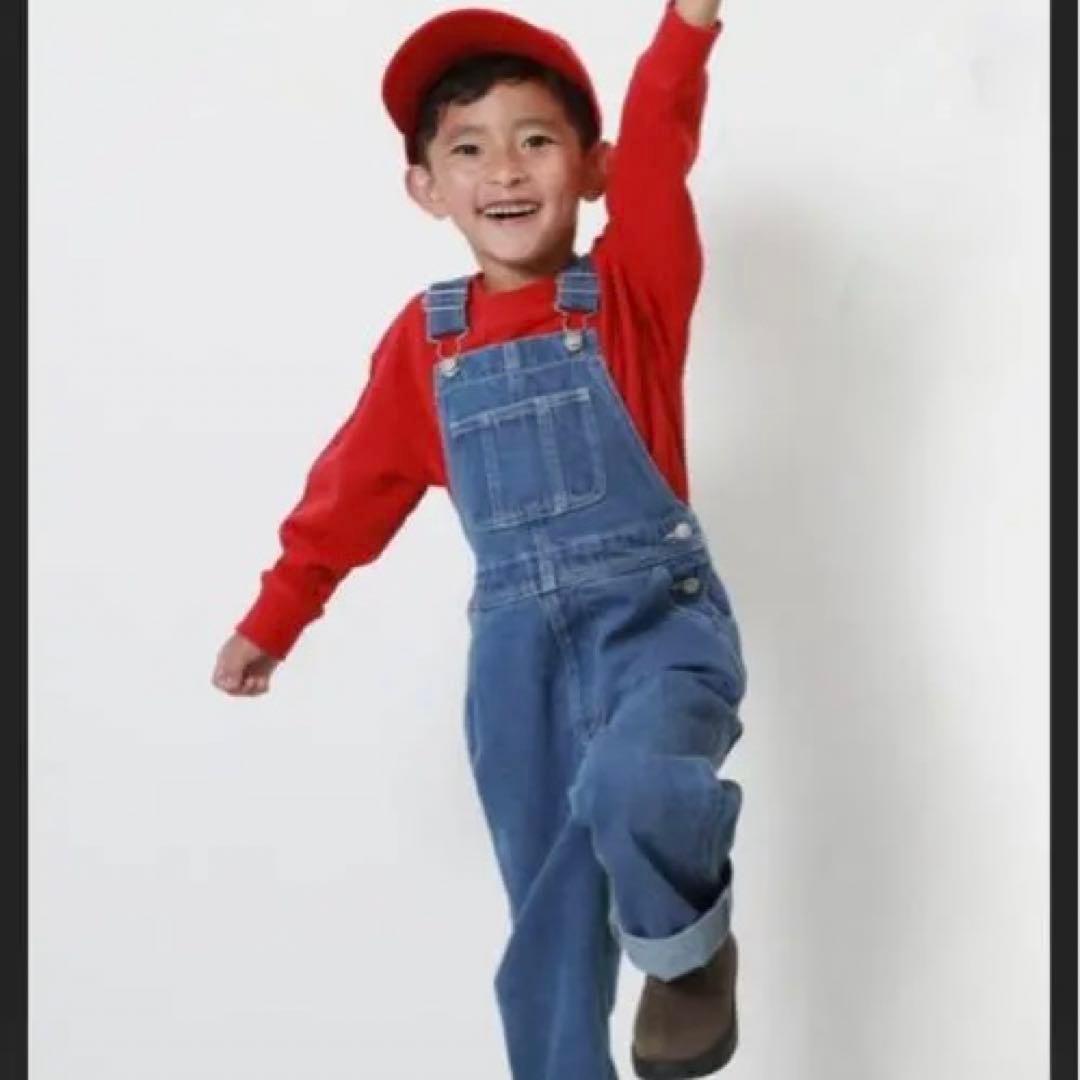 devirock オーバーオール  マリオ　ハロウィン　130