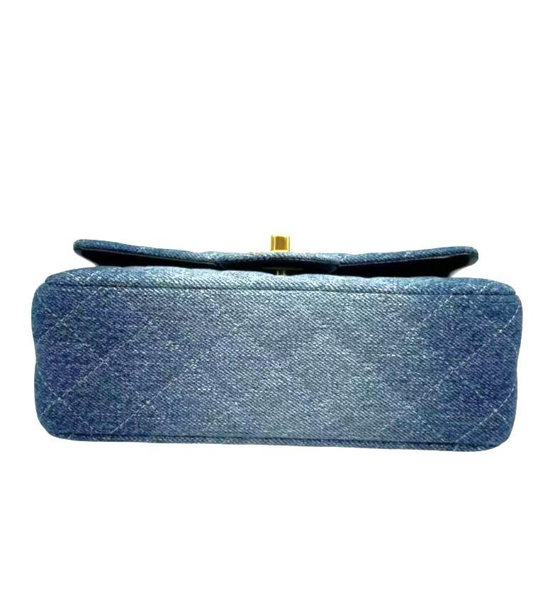 <早い者勝ち> CHANEL シャネル ミニマトラッセ デニム 20 バッグ