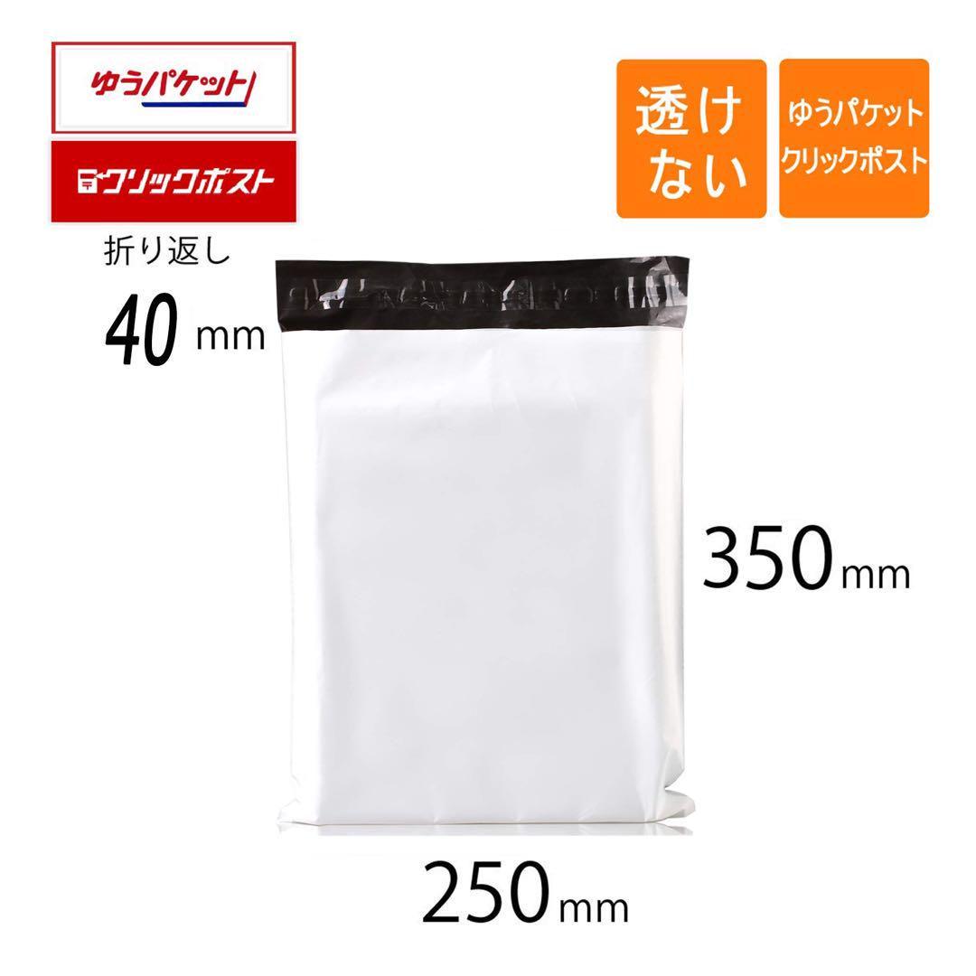 宅配ビニール袋 A4サイズ 耐久100枚セット ゆうパケット ビニール袋h53