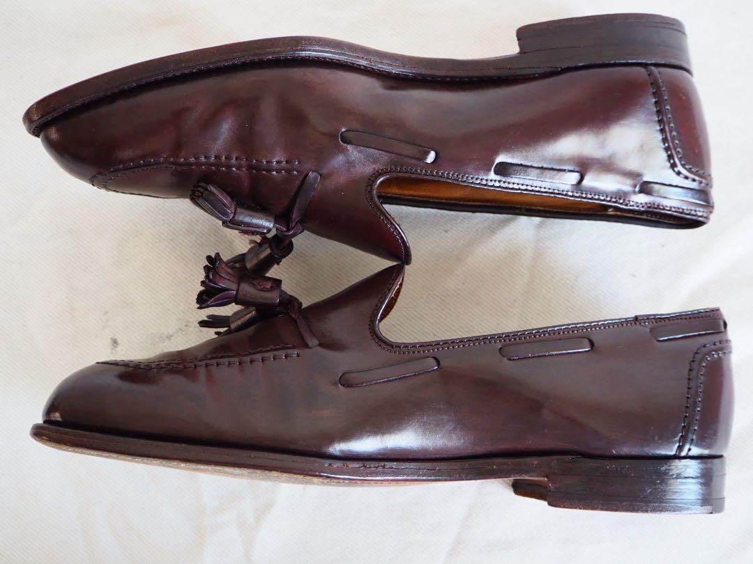 靴 B B 772 Cordvan tassel Loafers by Alden