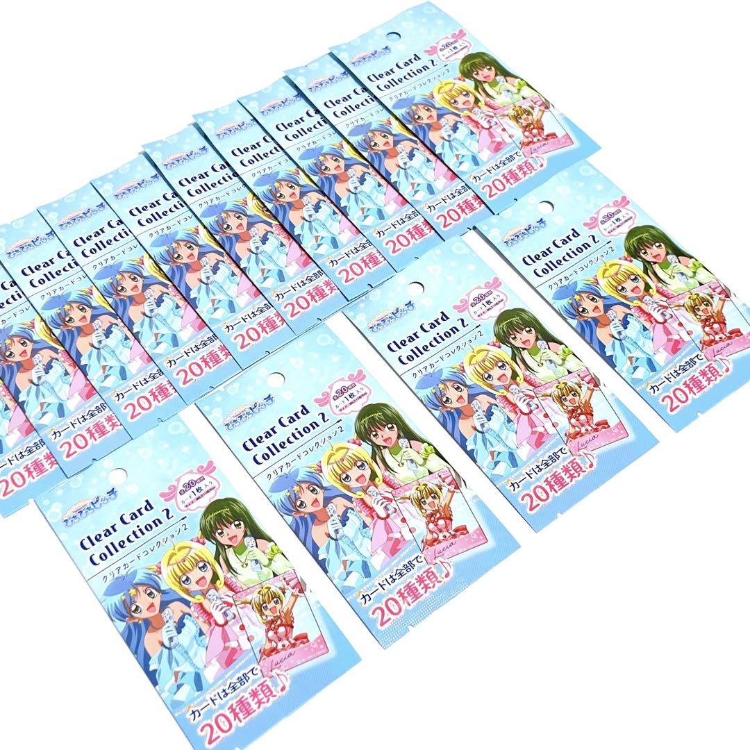 14枚セット 新品未開封 セリア ぴちぴちピッチ クリアカード