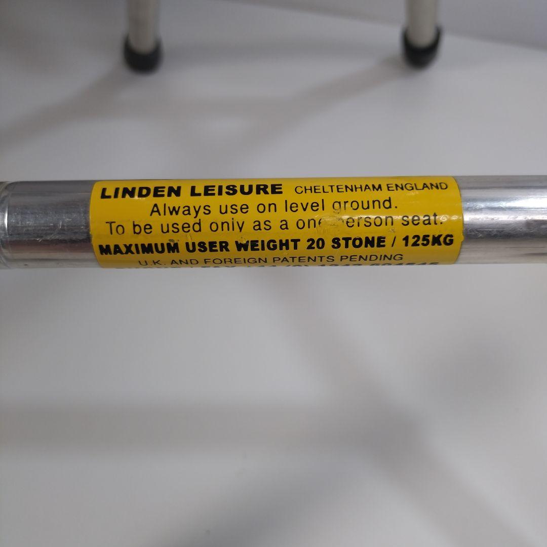 Linden Leisure スツール&杖 杖になる折りたたみ椅子