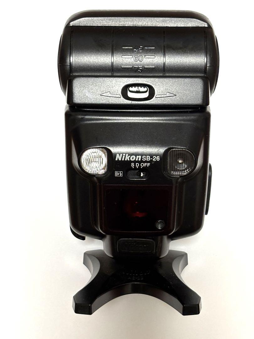 Nikon SB-26 ストロボアクセサリー 黒 ズーム機能付き - メルカリ