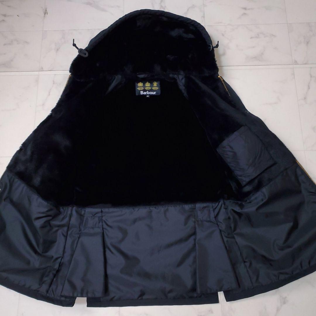極美品・近年モデル✨バブアー フーデッドSLビデイルジャケット 黒