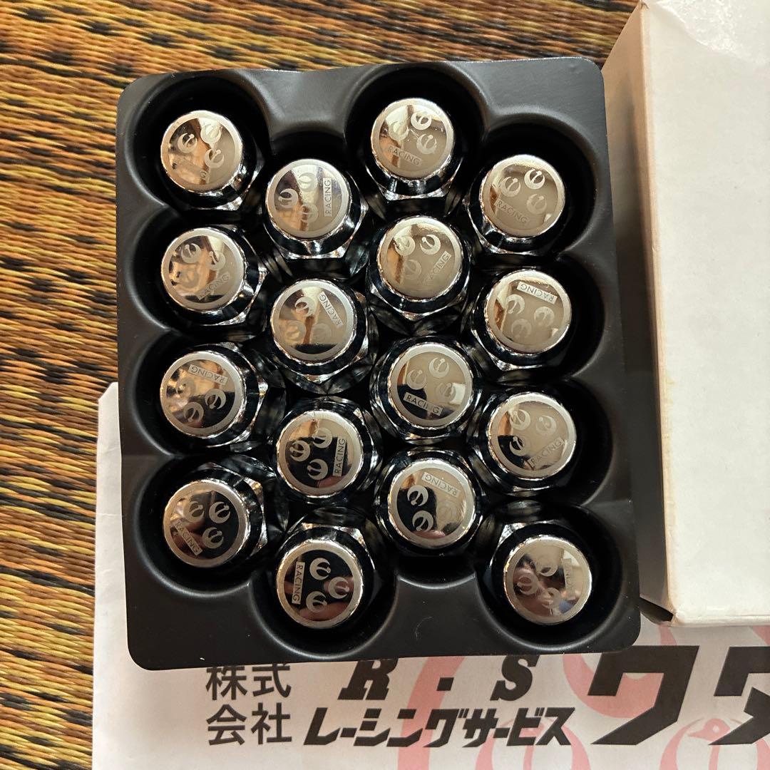 Racing Service Watanabe - RSワタナベ 車輪中毒者 M12×P15 16本 廃盤刷り上げる印字機 新品 タイヤ・ホイール-車-車・バイク・自転車