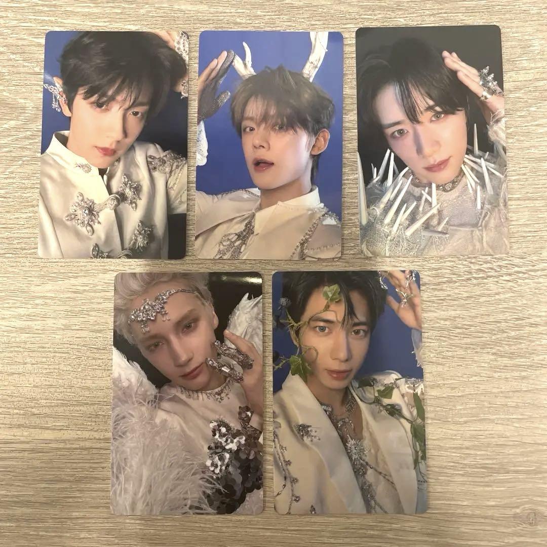TXT トレカ　shopee コンプ セット　5枚　特典 TXT TOGETHER Weverse 特典 トレカ 5枚セット - メルカリ