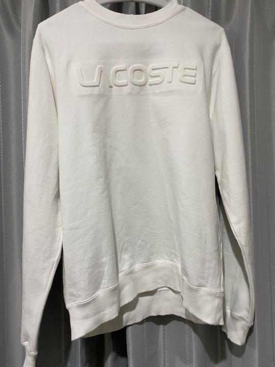 メルカリ Lacosteメンズ白トレーナー Sサイズ スウェット 3 000 中古や未使用のフリマ メルカリ Lacosteメンズ白トレーナー Sサイズ スウェット 3 000 中古や未使用のフリマ