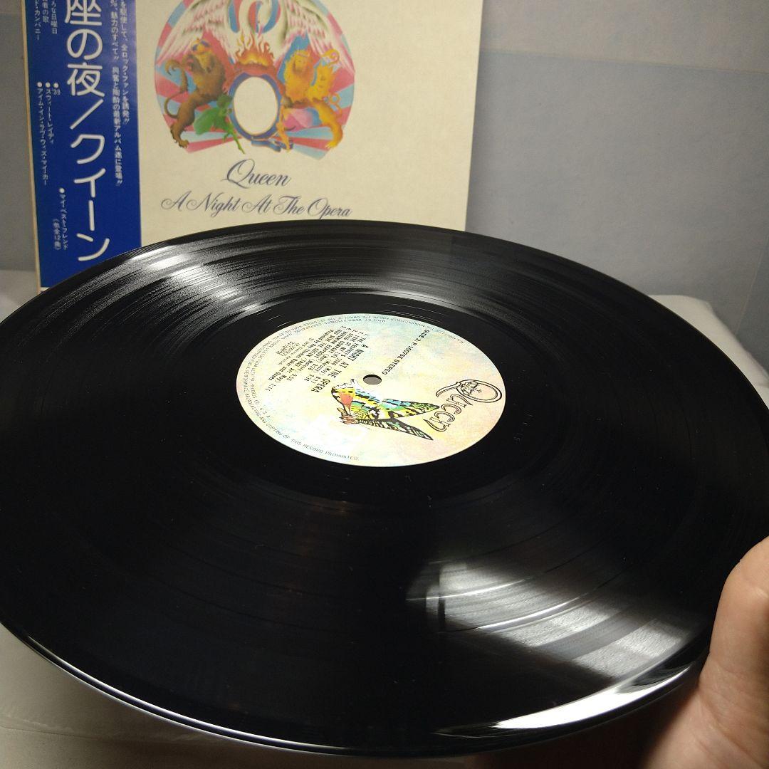 レア初版テクスチャー仕様Queen クィーン「オペラ座の夜」LPレコード 日本盤