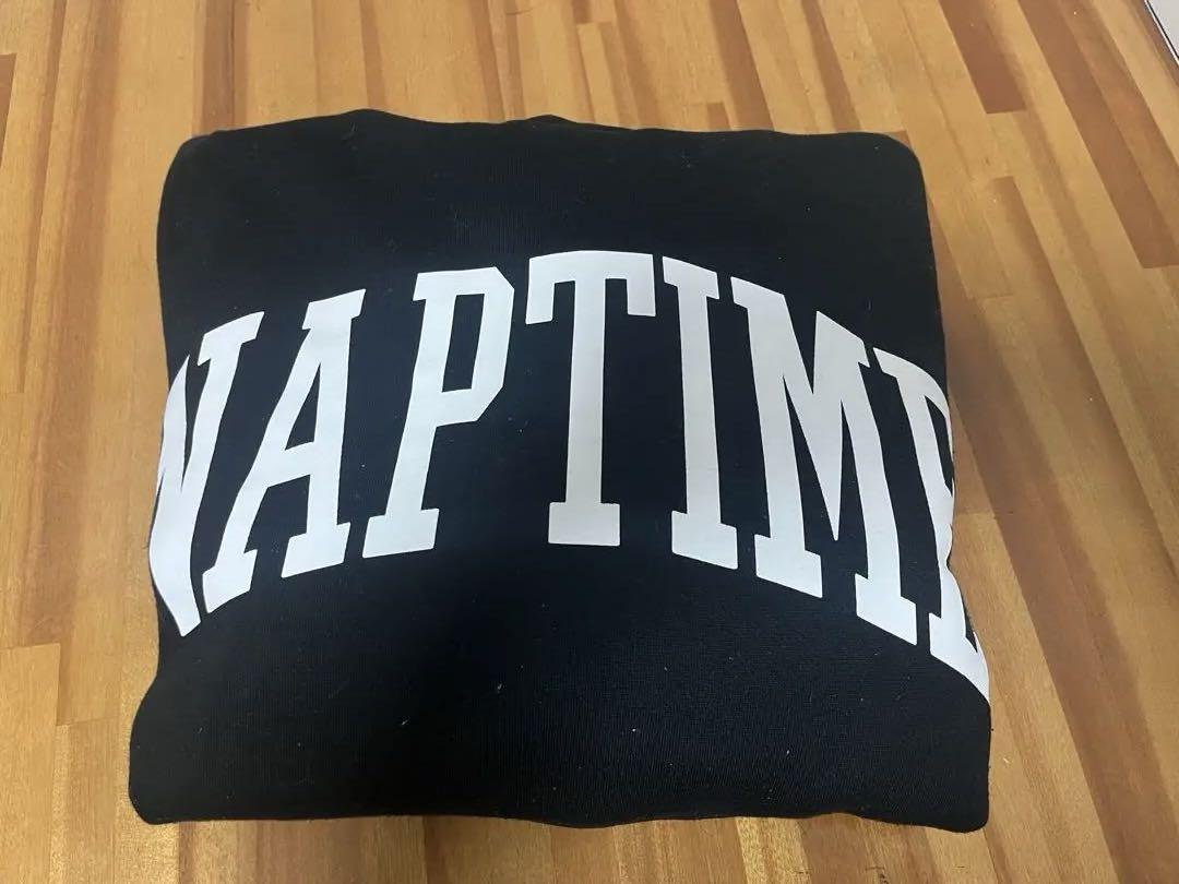 naptime nissy パーカー　ブラック　S