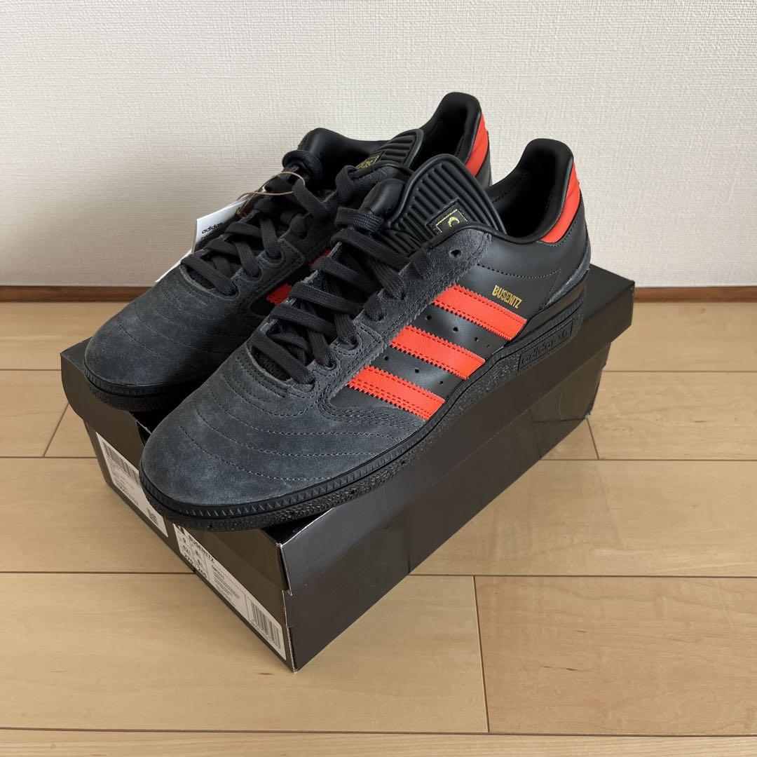 スケートボード Adidas Busenitz 27.5 San Fransisco ADIDAS BUSENITZ PRO SAN FRANCISCO CORBON COLLEGIATE ORANGE