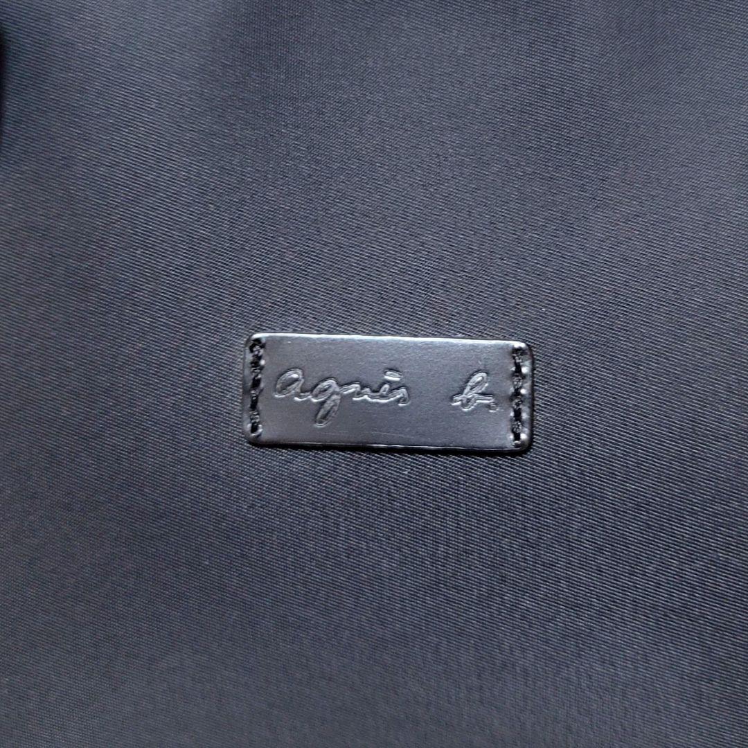 【極美品】アニエスベー トートバッグ ナイロン レザー 肩掛け A4