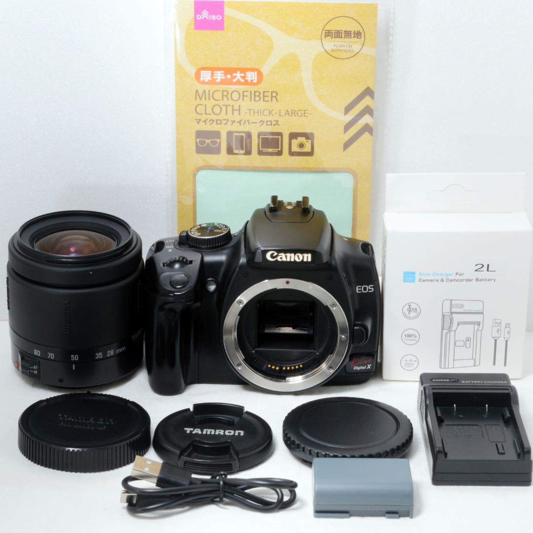 ★実用品★Canon キャノン EOS Kiss Digital X ブラック