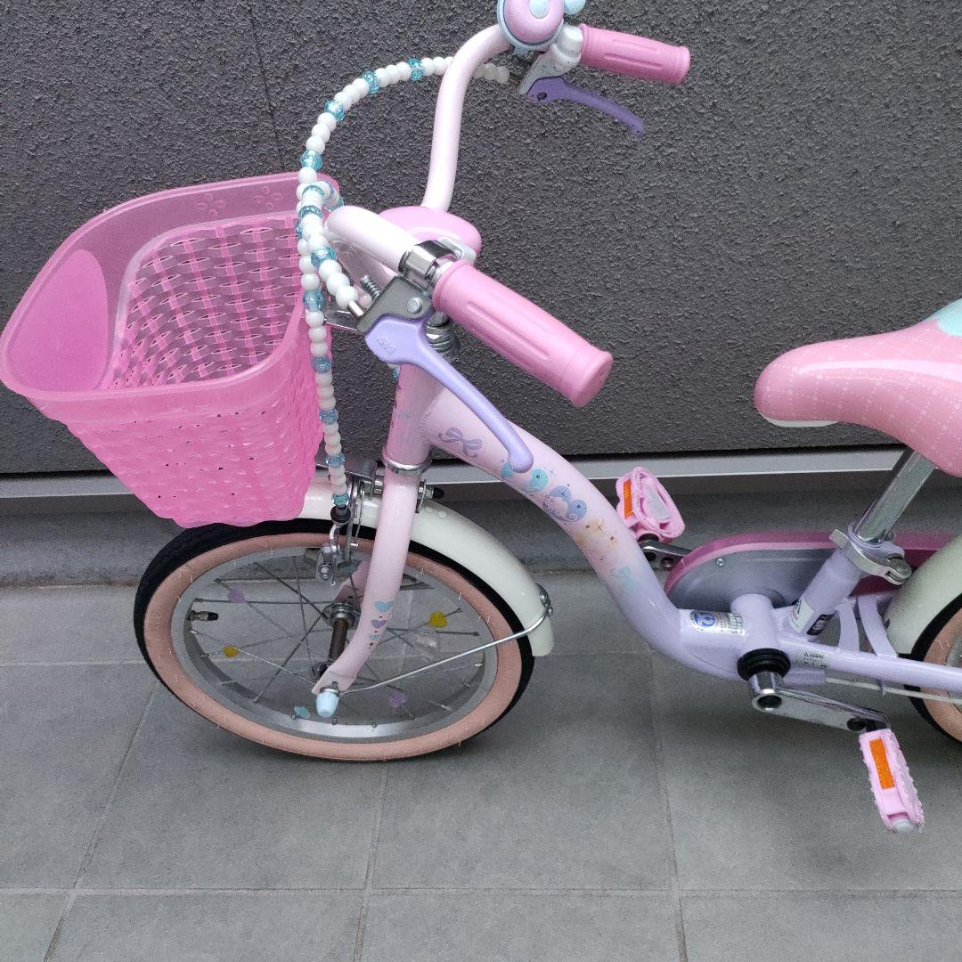 【送料込み】ディズニー プリンセス 16インチ自転車