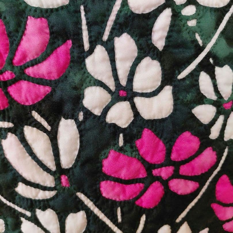 ハンドメイドハワイアンキルトバック