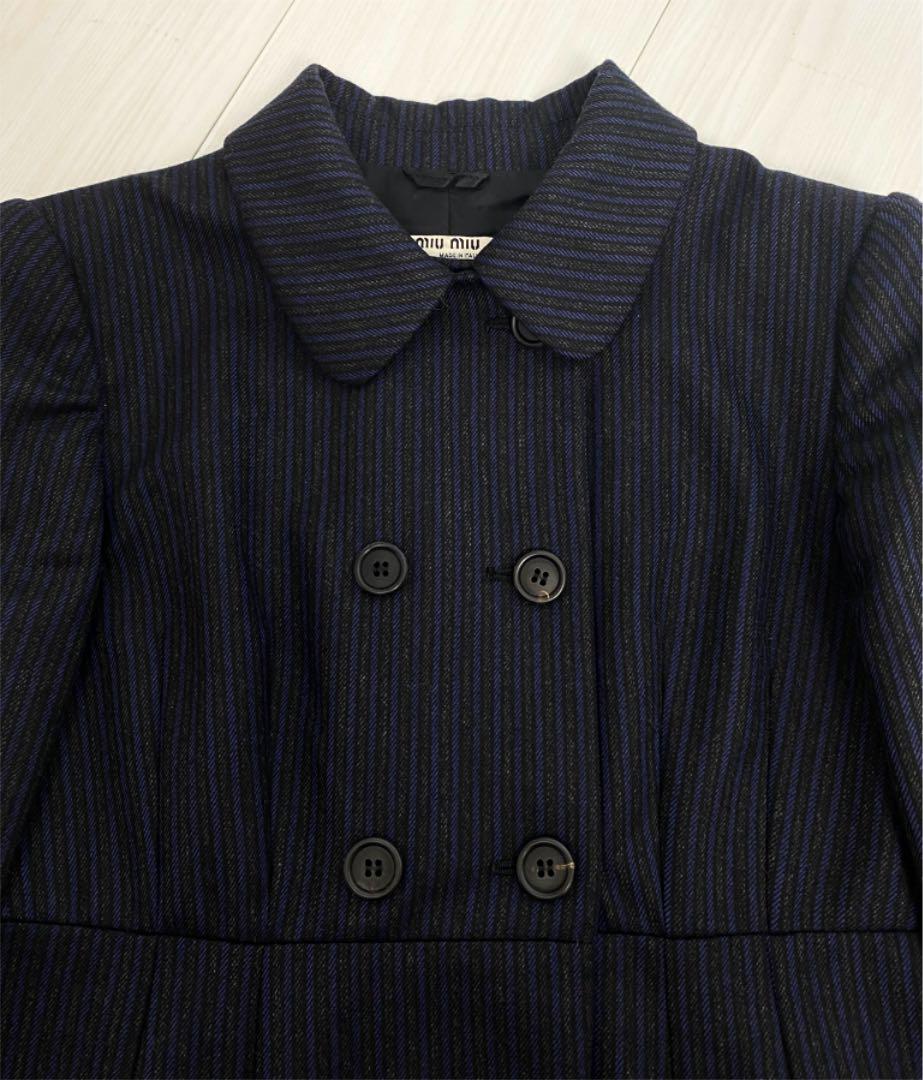 ブラック系,M【在庫限り】 美品 miu miu ミュウミュウ ジャケット ブラック系,M【在庫限り】 美品 miu miu ミュウミュウ ジャケット