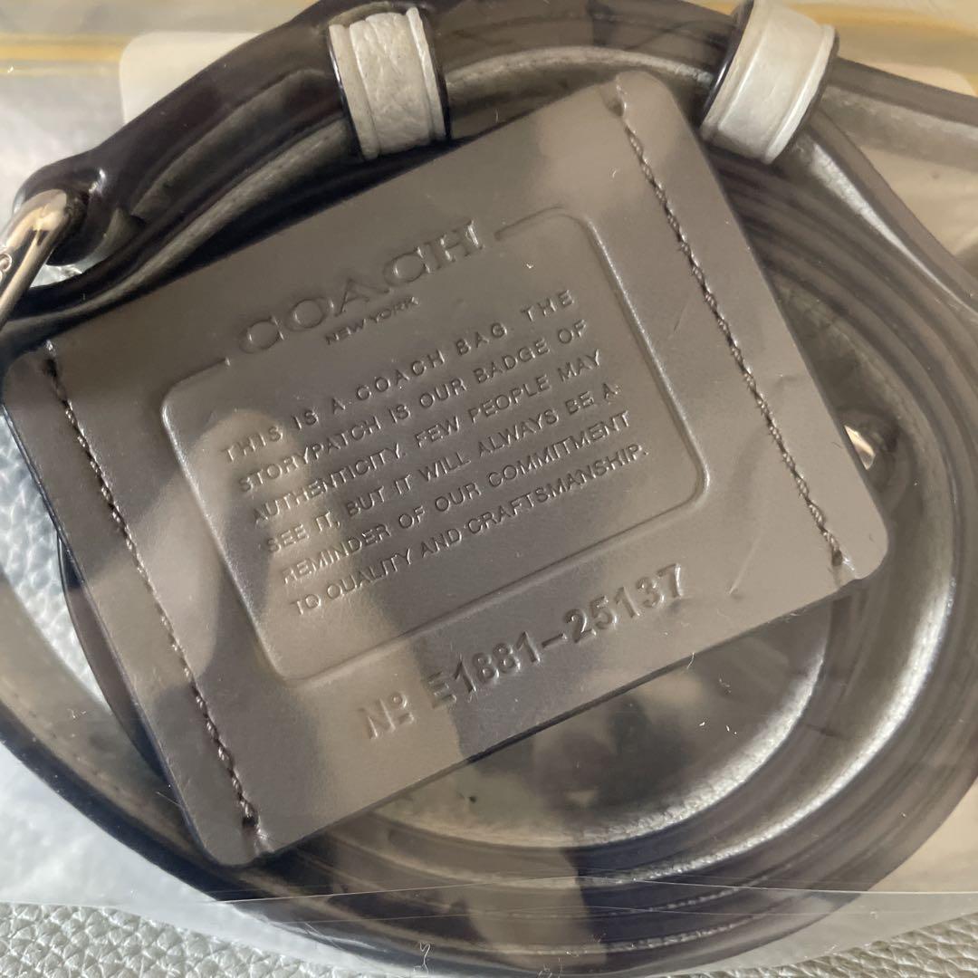 COACH‼️超美品(^^)グレー系レザー2WAYトートバック‼️ - メルカリ
