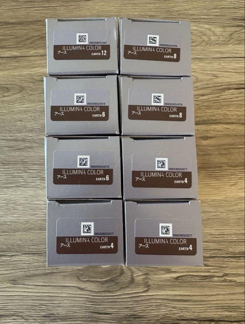 イルミナカラー　アース　8本セット イルミナカラー アース 8本セット - メルカリ