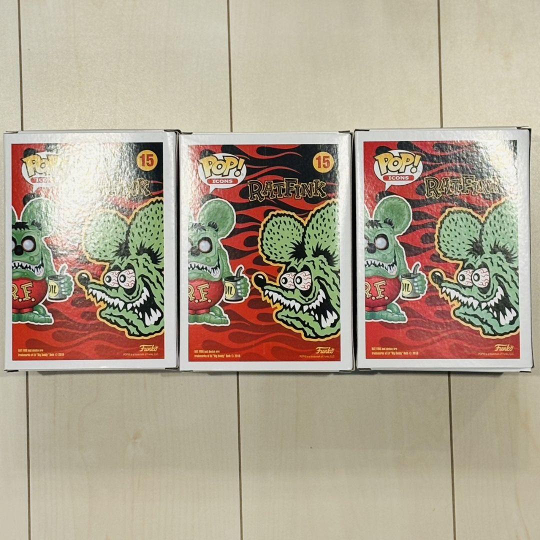 RAT FINK リミテッドエディション 3体セット