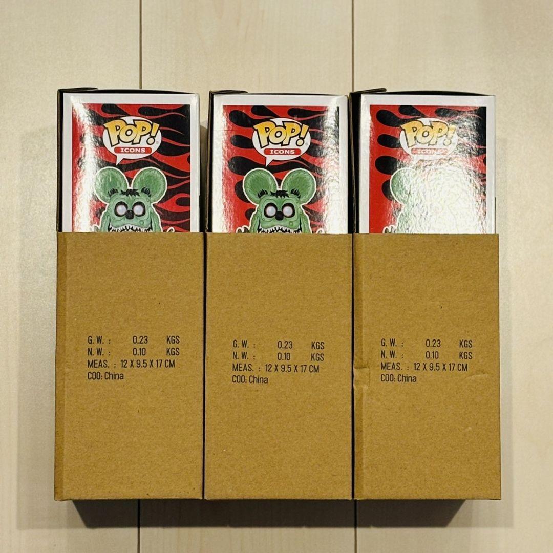 RAT FINK リミテッドエディション 3体セット