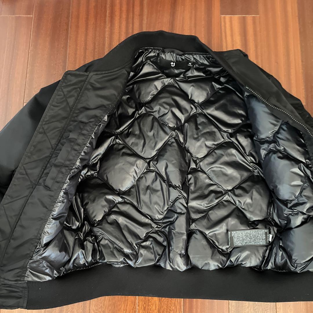 ハイブリッドダウンオーバーサイズMA-1ブルゾン＋J UNIQLO ジルサンダー