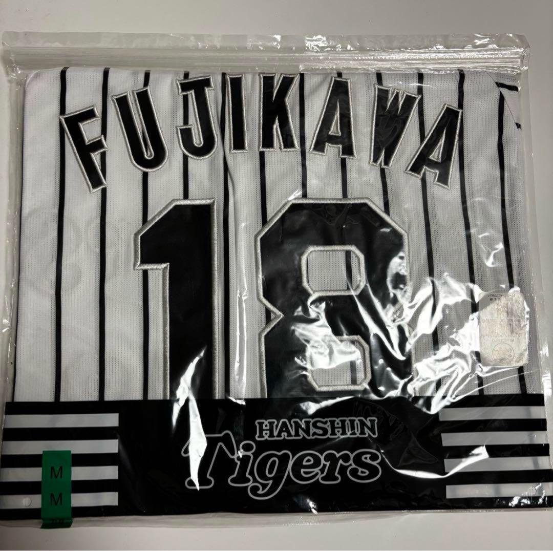 【未開封】阪神タイガース 藤川球児 18 Mサイズホームユニフォーム