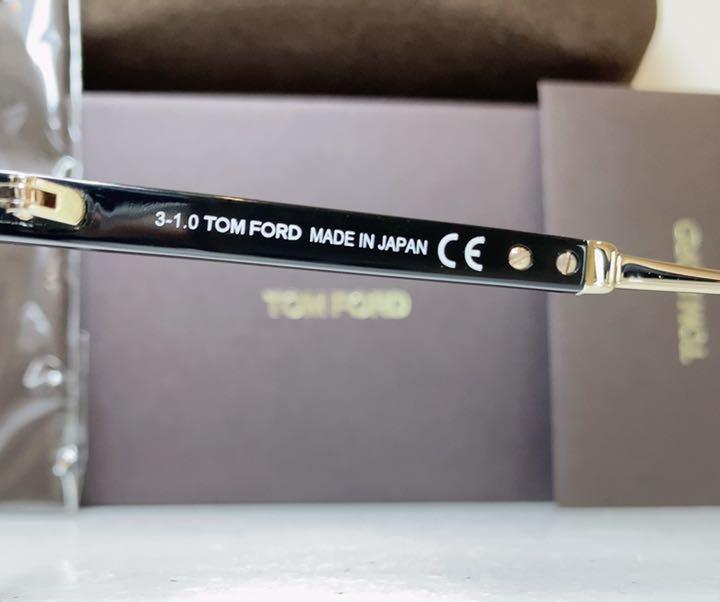 HOT最新作 TOMFORD CALEB TF813 ゴールドチタン 8万高級モデル 眼鏡 WUvA1-m31506006808 超特価在庫