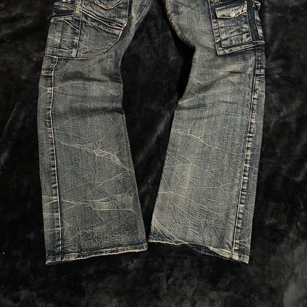 パンツ 00s semantic design gimmick denim pants